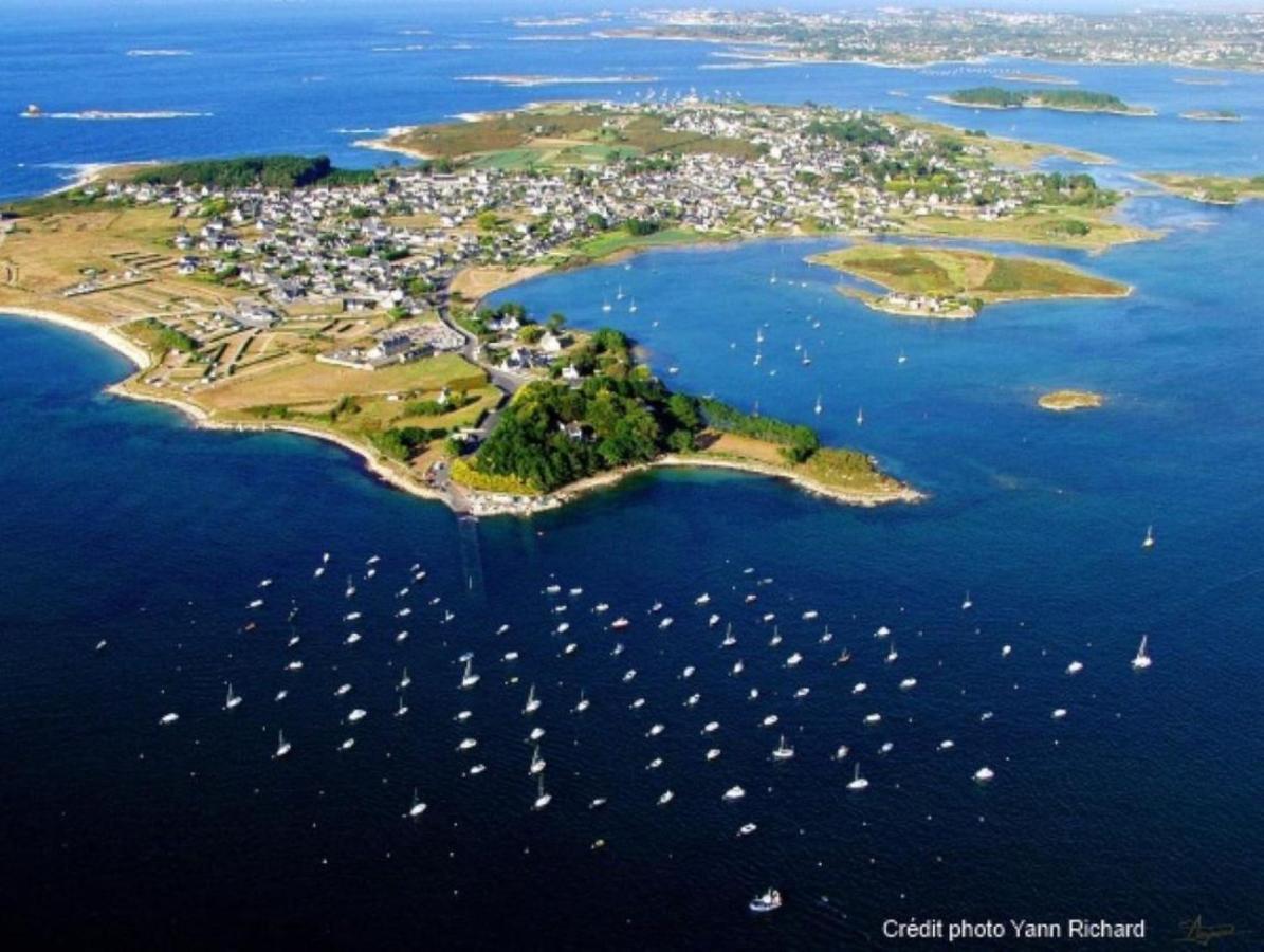 Vue Mer Cote De Granit Rose En Bretagne Apartment Trebeurden Exterior photo