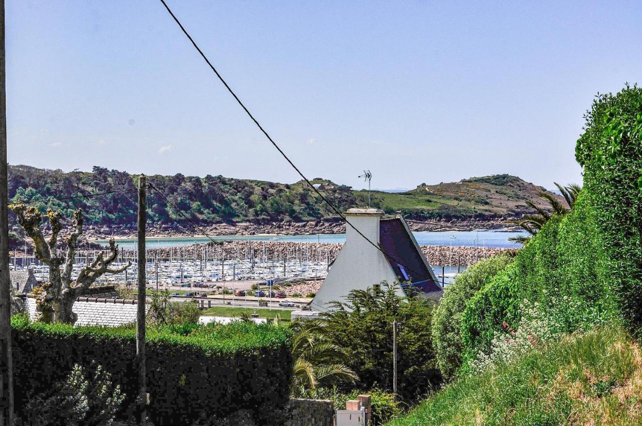 Vue Mer Cote De Granit Rose En Bretagne Apartment Trebeurden Exterior photo